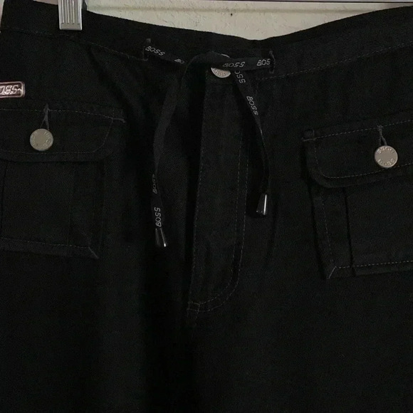 Boss Retro 90’s Wide Leg Loose Fit Jeans - Picture 6 of 8